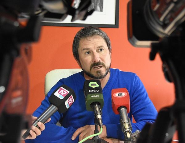Definiciones. El jefe comunal electo explicó las cifras que se vienen. 