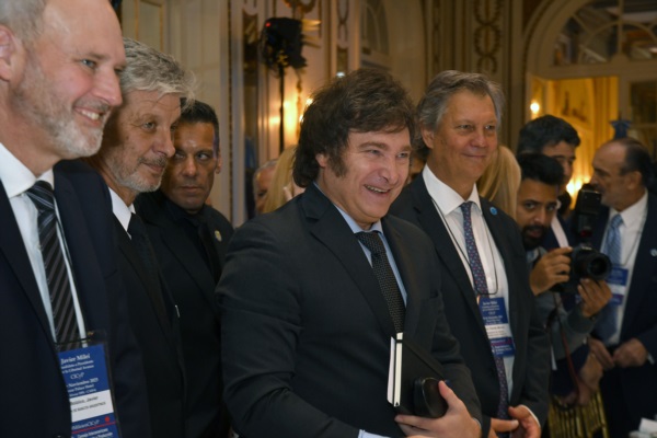 Milei participó en la anteúltima jornada de campaña de cara al balotaje, de un encuentro del Comercio Interamericano de Comercio y Producción.