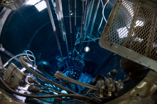 El R6, Núcleo del Reactor Nuclear en el Centro Atómico Bariloche.