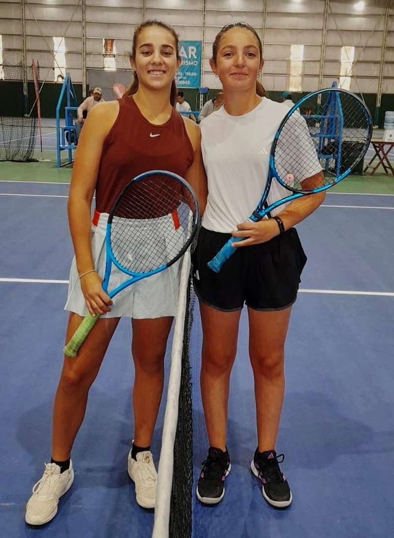 Justina Lassaga y Guadalupe Marina, protagonistas de una gran final femenina.