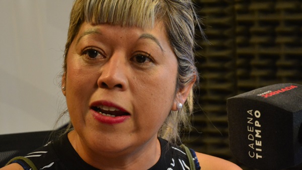 Hermana. Gabriela Huichaqueo pidió por la exministra, su familiar. 