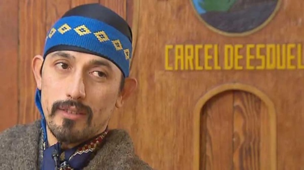 El líder de la Resistencia Ancentral Mapuche, internado en Esquel.