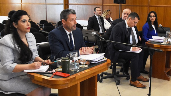 Lo que viene. Esta imagen, aunque sin la presencia de la jueza, se repetirá toda la semana que viene en Rawson. 