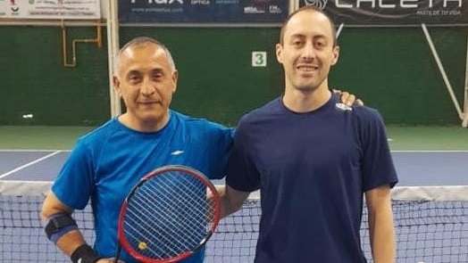 Jorge Paci (PM) y Federico Prado (TW), protagonistas de uno de los buenos partidos de 3º.