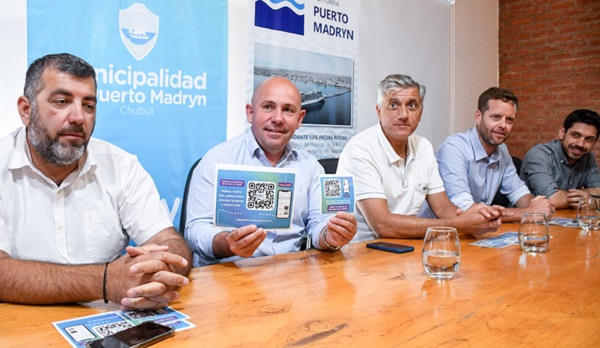 El intendente Sastre participó del lanzamiento de la aplicación.
