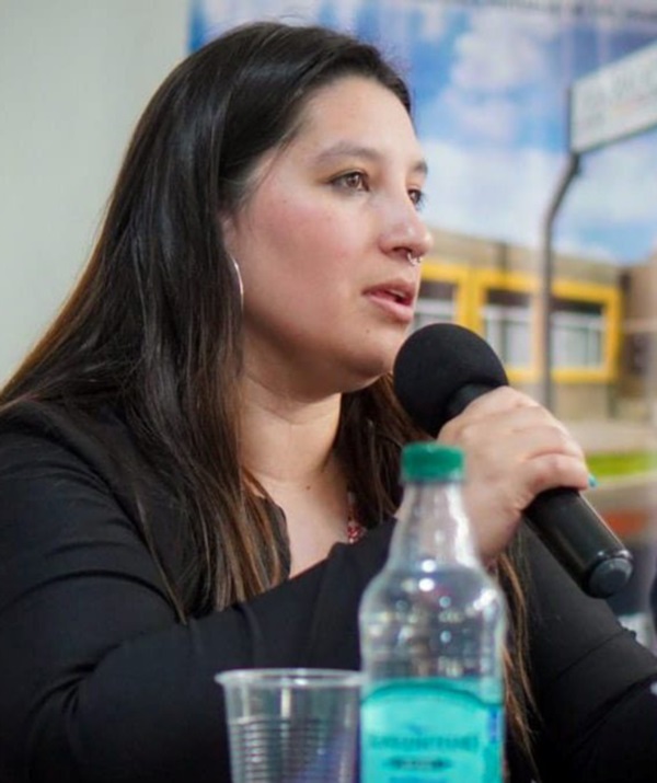 Estefanía Peloff fue presidenta de la Mutual y testimonió en la causa.