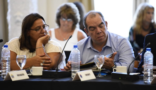 Informado. Grazzini escuchó el nuevo plan para lograr egresos. 