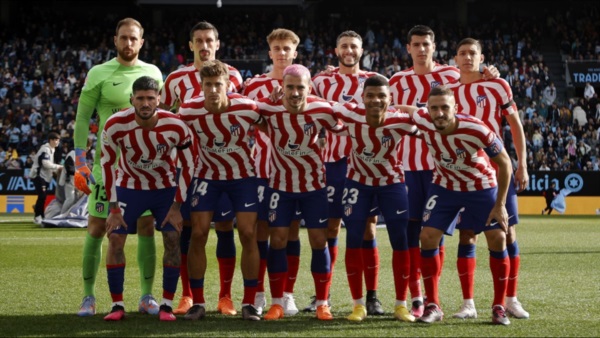 De Paul y Molina Lucero, titulares hoy. Foto: Atlético de Madrid.