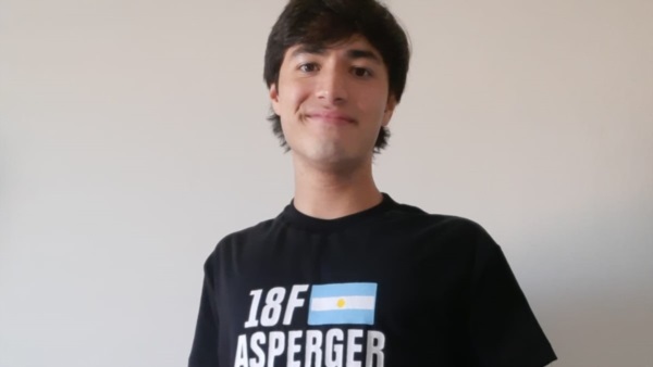 Gabriel Heredia, miembro de la Comisión Directiva de la Liga Asperger 