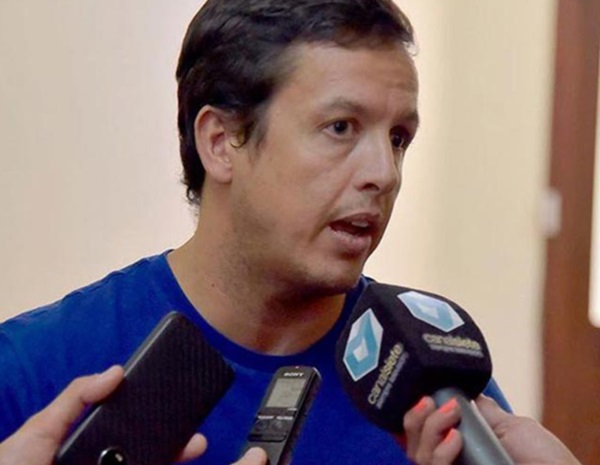 El titular de la CAFACH, Gustavo González y la actividad pesquera.