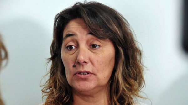 Marcela Fanego, secretaria general del SeyOM Puerto Madryn.
