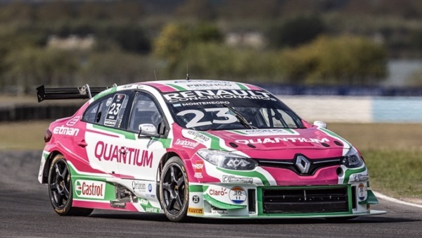 Primera jornada en pista de "Nacho" Montenegro en 2023.