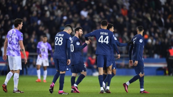 Messi, imparable. Foto: PSG.