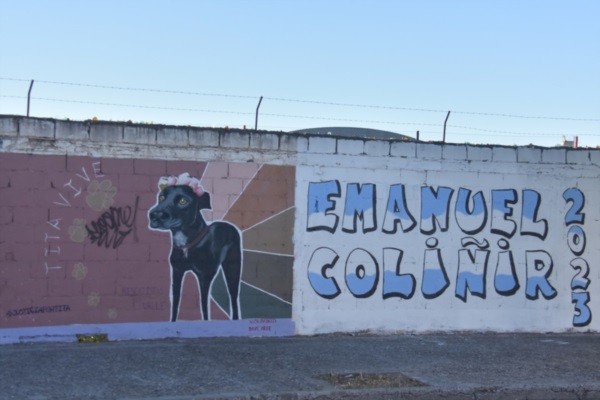 El mural de "Tita Vive" sigue más vigente que nunca 