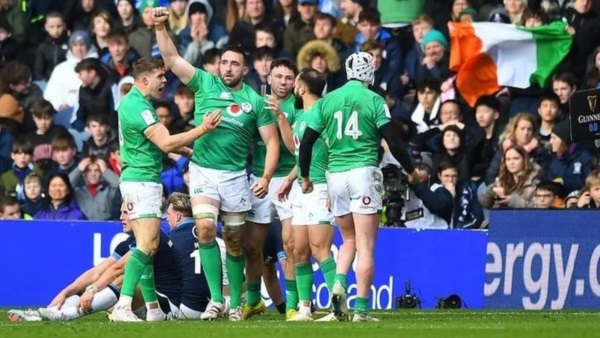 Irlanda gana en Murrayfield y se jugará el título y el Grand Slam en casa ante Inglaterra.