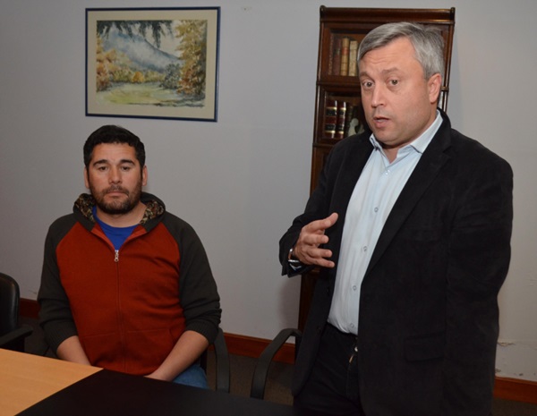 Néstor Antieco y Ricardo Gerosa Lewis. El juicio es por daño moral.