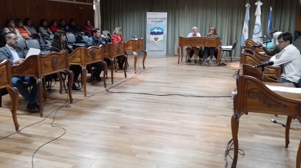 El Concejo aprobó el proyecto sobre tablas y por unanimidad.