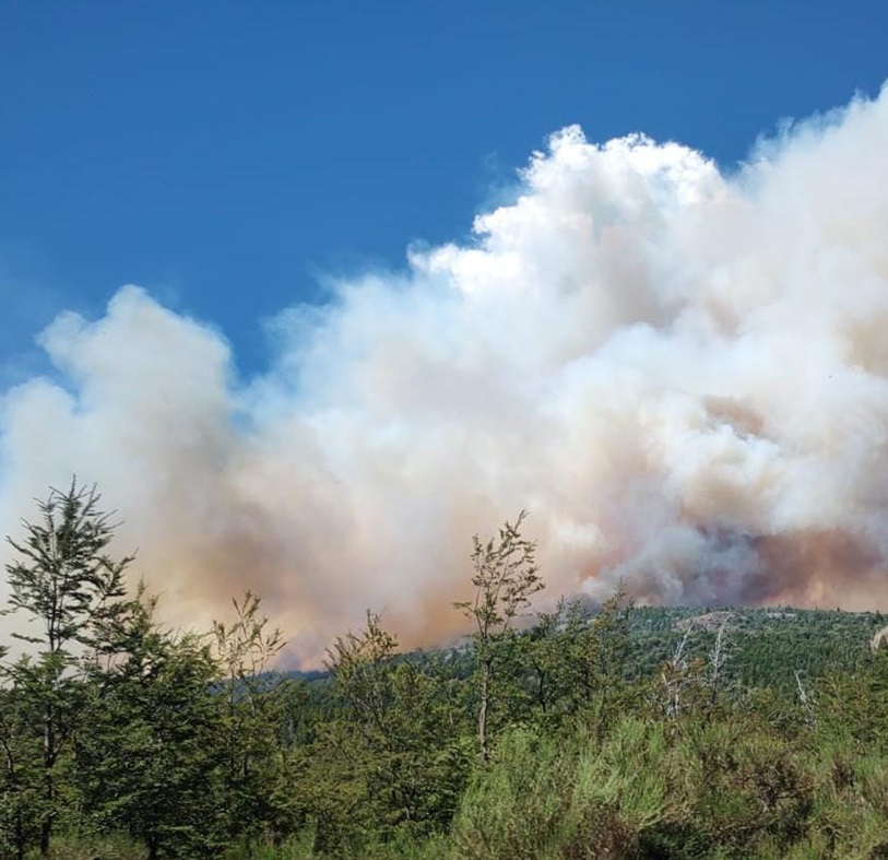 Humo. Siguen las reuniones para saber cómo investigar los incendios.