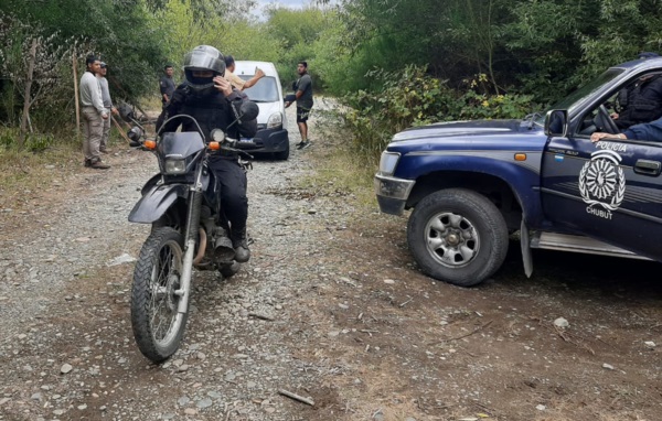 El GRIM intervino en el operativo de desarticulación de ocupaciones ilegales en Lago Puelo.
