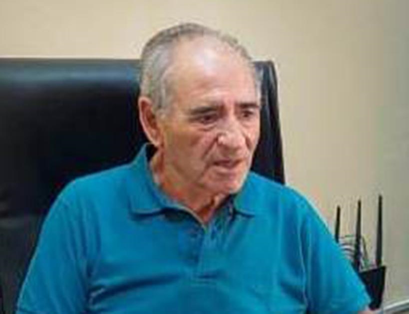 Jorge Castillo, dueño de un corralón de materiales en Esquel.