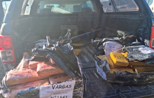 Carga. Así llegaba el material al horno pirolítico que se ocuparía de reducir todo a cenizas en Comodoro. 