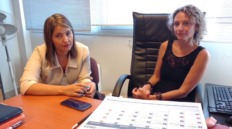 Fiscales María Angélica Carcano y Romina Carrizo Díaz