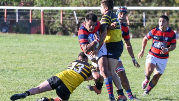Puerto Madryn RC le ganó un partido parejo a Patoruzú. (Foto: Mariano Di Giusto/Jornada).