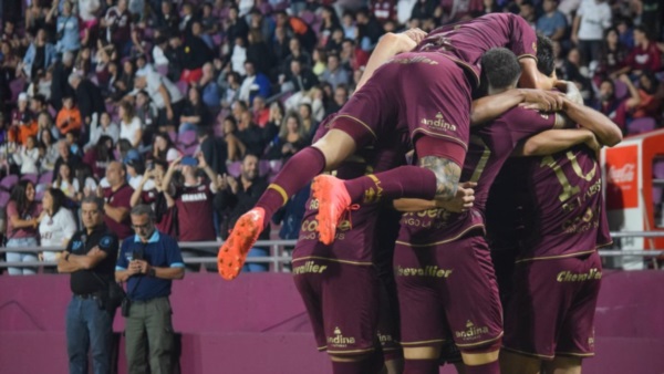 Lanús sonrió. Foto: Lanús.