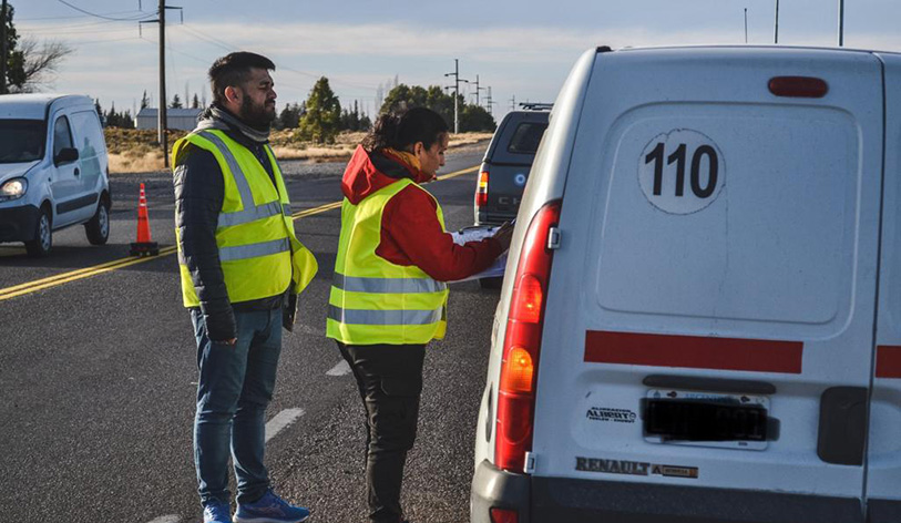 Se realizaron nuevos controles en los accesos a la capital provincial.