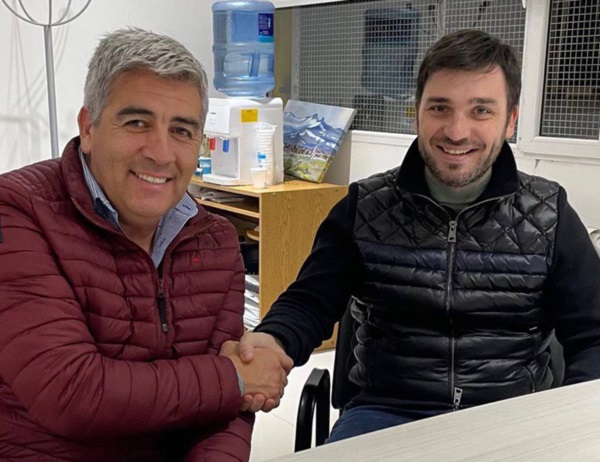Ignacio “Nacho” Torres se reunió con el intendente de Costa. 