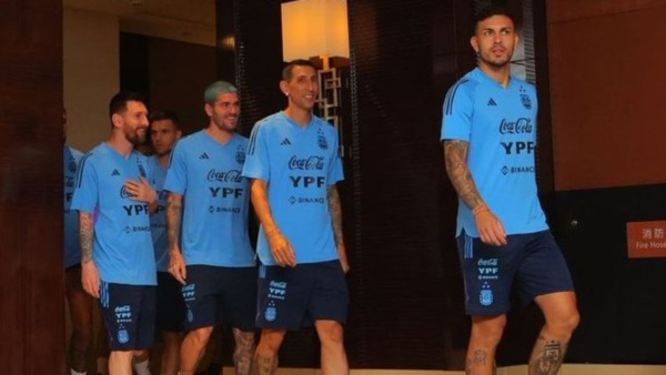 Con Messi a la cabeza, el equipo trabajó con vistas al amistoso de este jueves contra Australia.