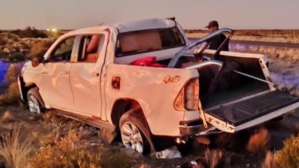El siniestro vial sucedió en el empalme de la ruta Nº 10 y Garayalde.