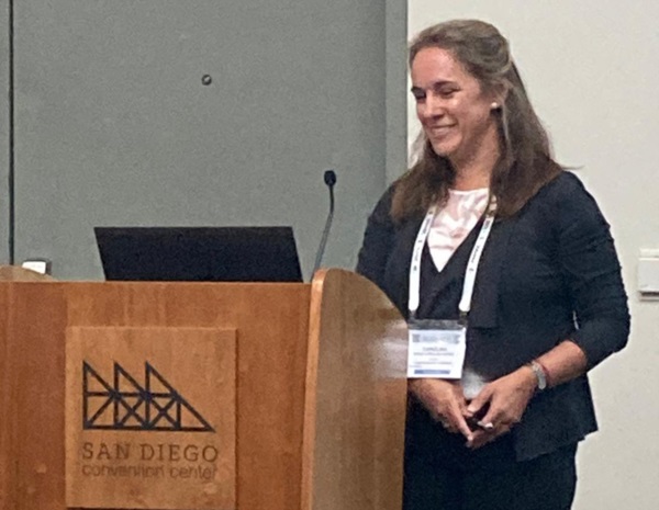 María Carolina Daviou expuso en San Diego, California, Estados Unidos.