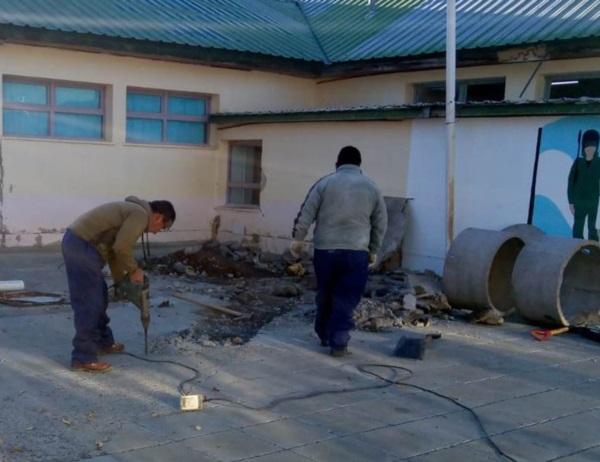 Las obras incluyen la red de desagües cloacales y las luminarias.