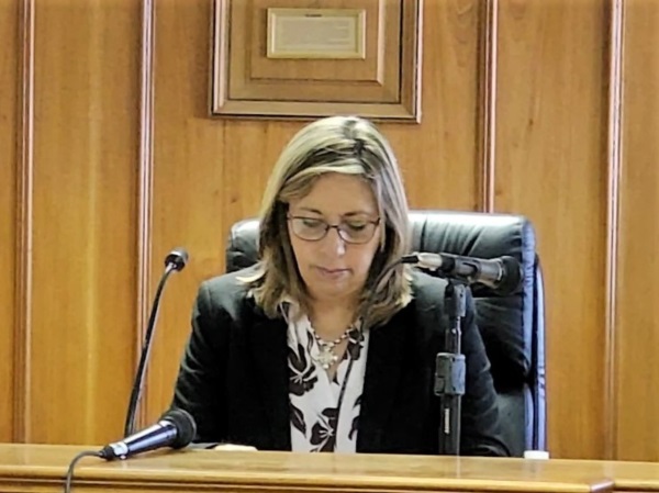María Tolomei, jueza del caso.