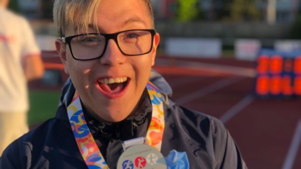Tobías Mario ganó seis medallas en el mundial de atletismo el año pasado en República Checa