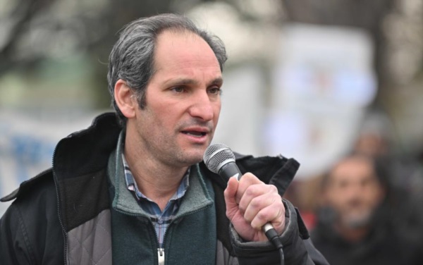 Operación Murphy. El líder de la ATECH relativizó lo que todo Chubut vio y dijo que fue “un armado”. 