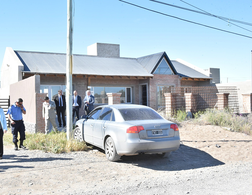 Vivienda. El inmueble que perteneció a “Chito” pero pasó a la Justicia.