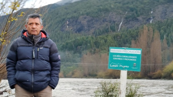 Julián Cayún, director de Defensa Civil.