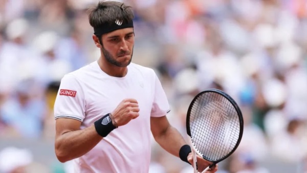 Notable actuación del argentino en el Grand Slam de París.