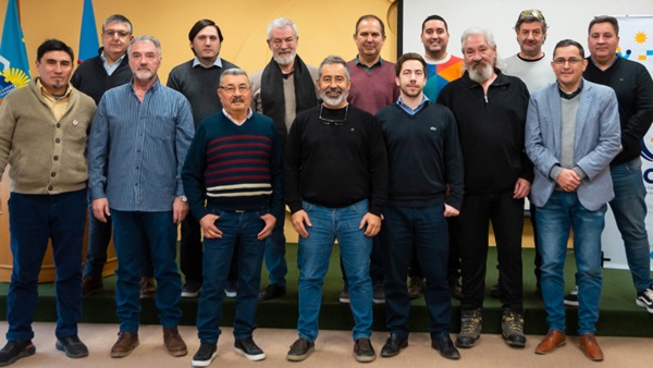 Visita del flamante presidente de la Federación de Cooperativas.