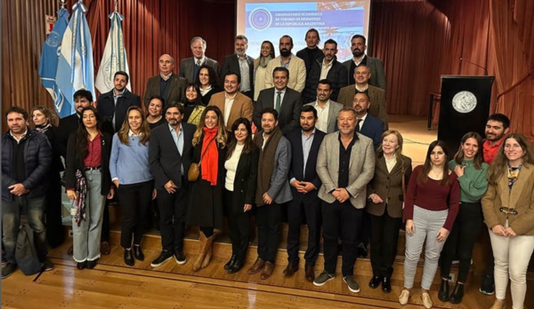 Funcionarios nacionales y provinciales en el lanzamiento del 2023.