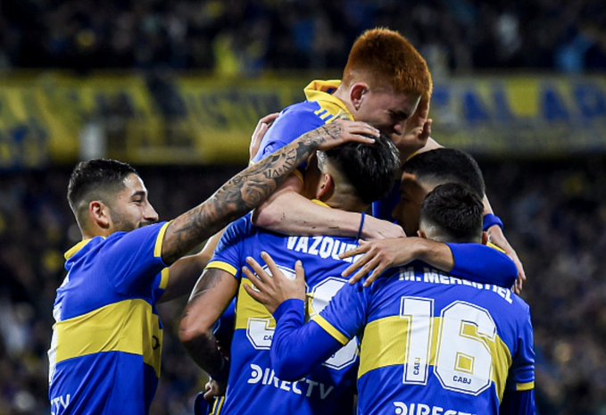 Boca venció a Huracán y se subió al último puesto de Sudamericana