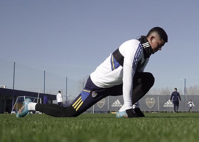 El marcador central se recupera de la lesión en su gemelo y apunta a estar pronto a la par del plantel.