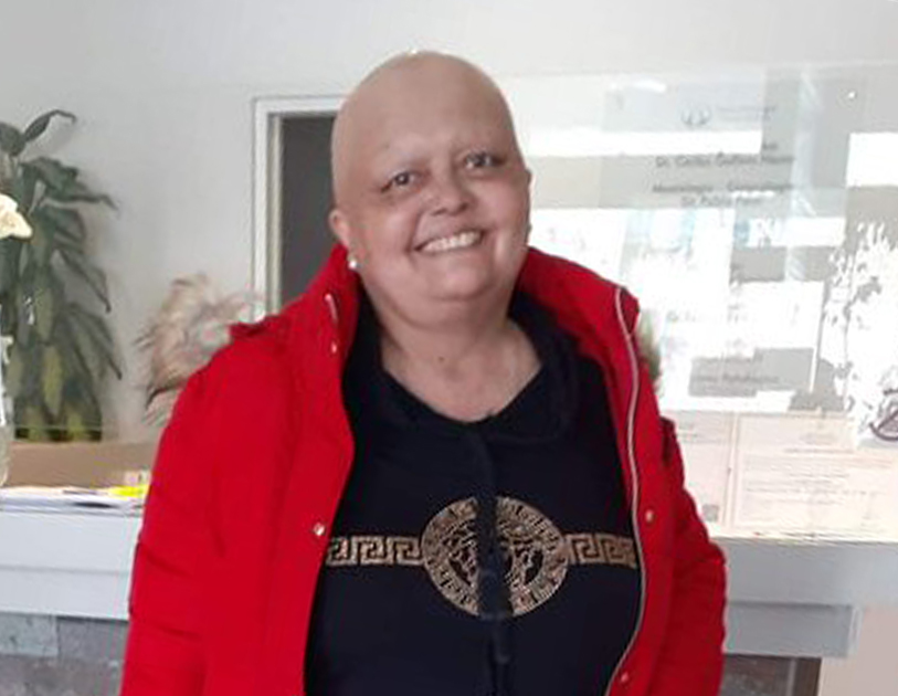 Sandra Jaques, encargada del refugio, se enfoca en su salud.