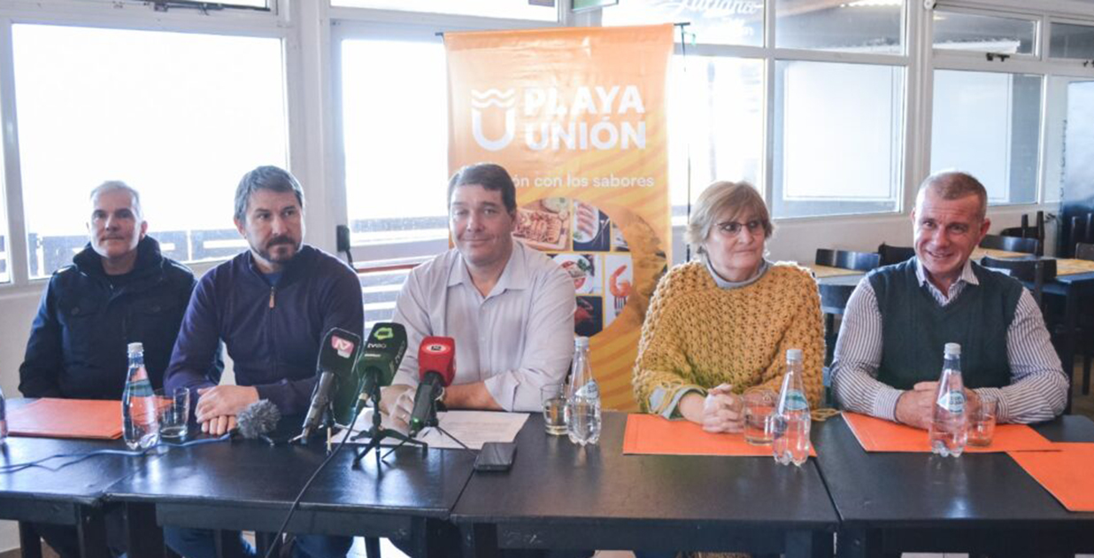 Los intendentes de Gaiman, 28 de Julio y el electo de Trelew, Gerardo Merino, acompañaron a Damián Biss.