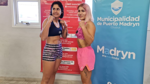 Núñez y Crespo, cara a cara, en la presentación de la pelea.