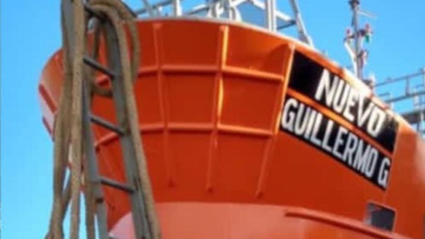 Nuevo buque. El “Nuevo Guillermo G” estará mañana en el agua.