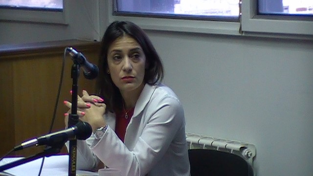 Julieta Gamarra. Fiscal del caso.