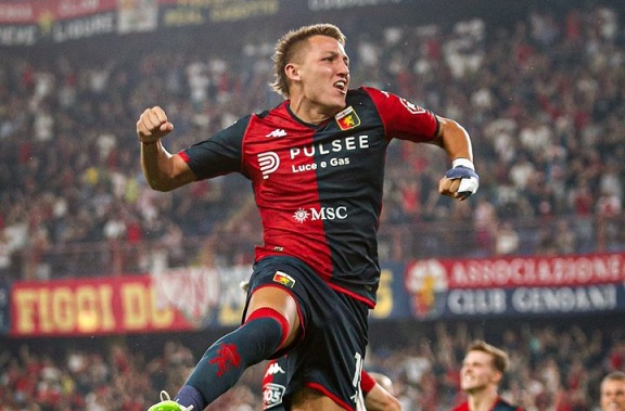 Doblete y asistencia de Mateo. Se estrenó de manera oficial con el Genoa en el triunfo ante Modena.